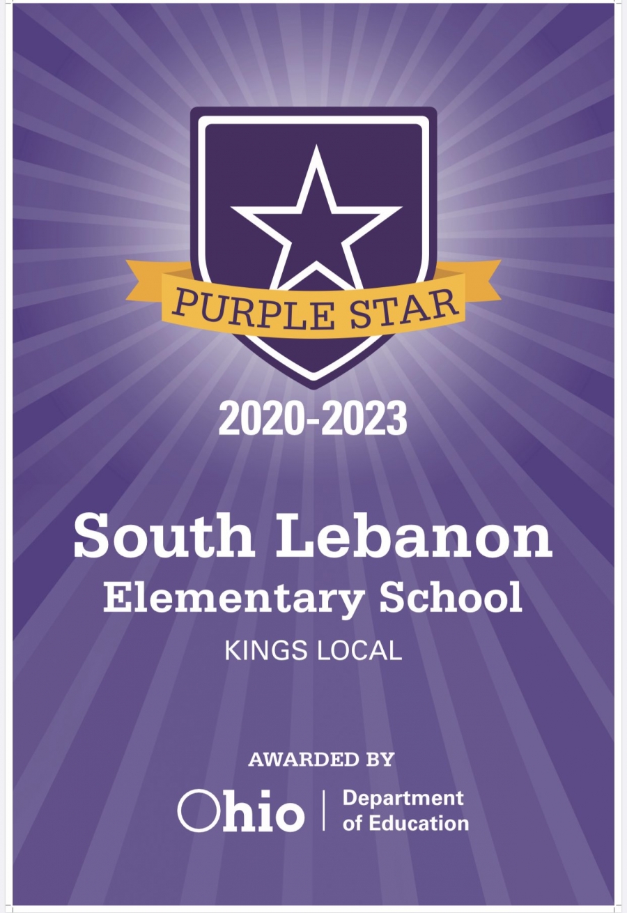 Purple Star Award SLE graphic